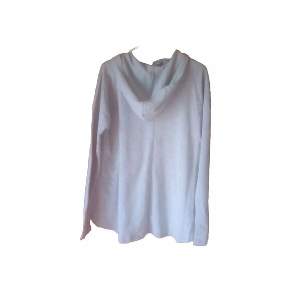 Culture Code Women's Gray Hoodie Top Size M NWT - Picture 4 of 4